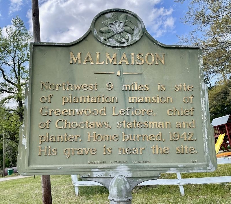 Malmaison Marker. Click for full size. Malmaison Marker image. Click for full size.