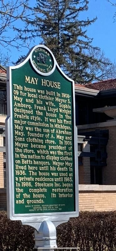 May House Marker image. Click for full size.