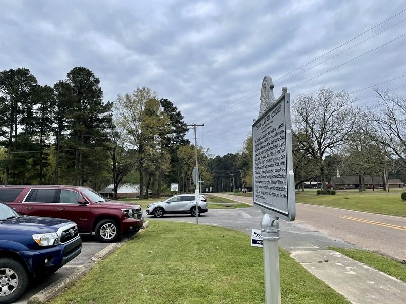 View South from marker towards School Drive. image. Click for full size.