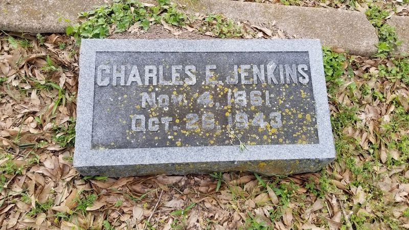 Charles Eric Jenkins gravestone image. Click for full size.