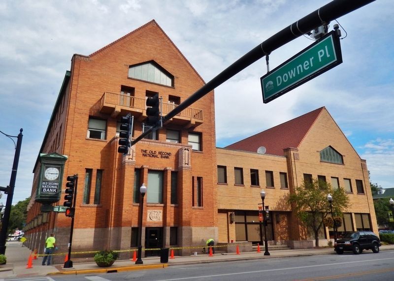 Old Second National Bank (<i>south elevation</i>) image. Click for full size.