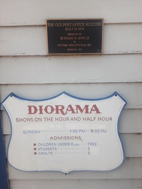 The Old Post Office Building Marker. Click for full size. The Old Post Office Building Marker image. Click for full size.
