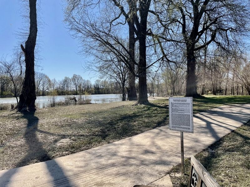 Second timeline marker - Black River on left. image. Click for full size.