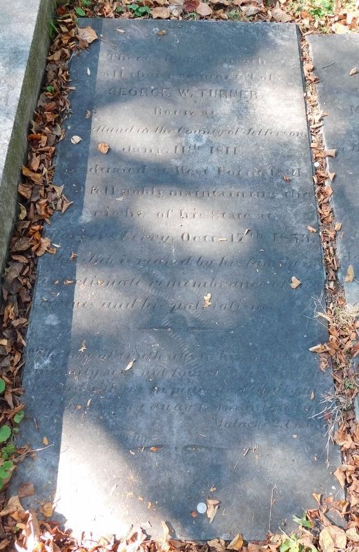 Grave of George W. Turner. Click for full size. Grave of George W. Turner image. Click for full size.