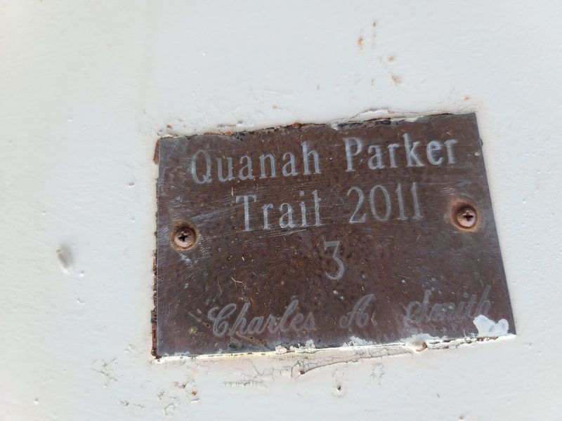 Quanah Parker Trail Marker. Click for full size. Quanah Parker Trail Marker image. Click for full size.