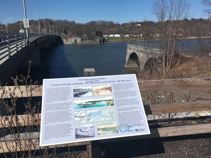 The Historic Rexford Aqueduct Marker image. Click for full size.