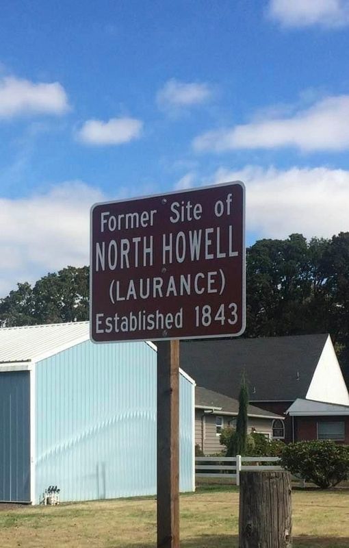 North Howell (Laurance) Marker image. Click for full size.