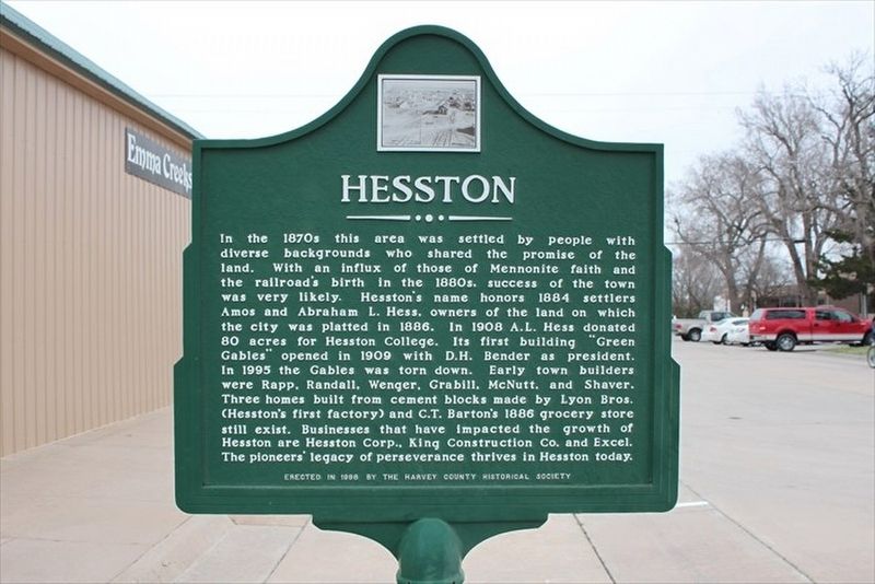 Hesston Marker image. Click for full size.