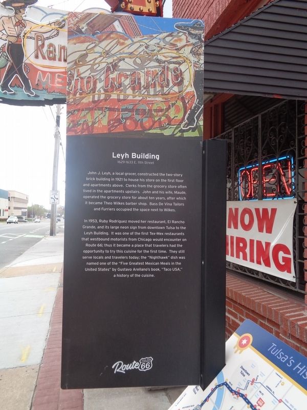 Leyh Building Marker image. Click for full size.