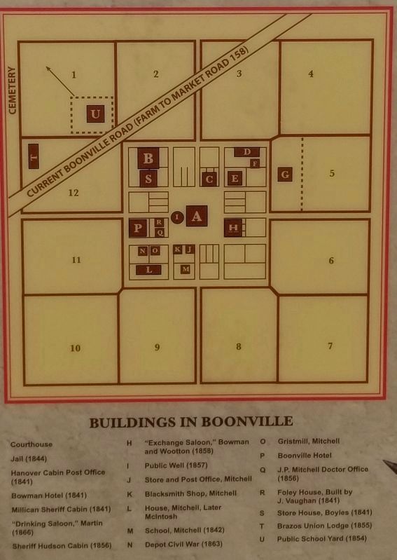 Boonville Town Plat image. Click for full size.