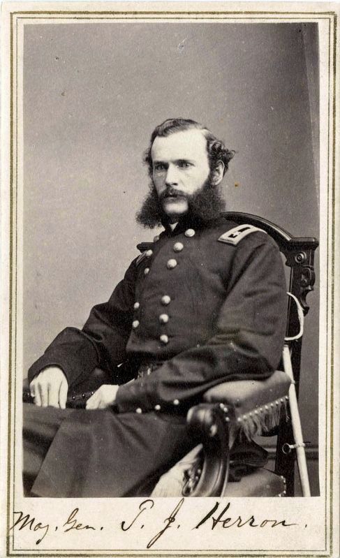 General Francis J. Herron image. Click for full size.