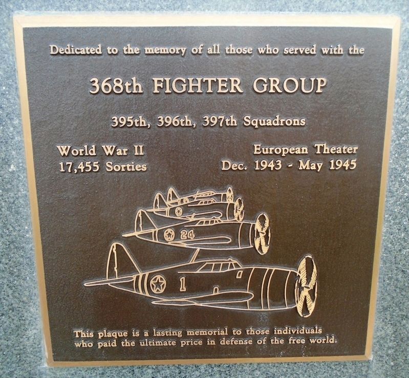 368th Fighter Group Marker image. Click for full size.