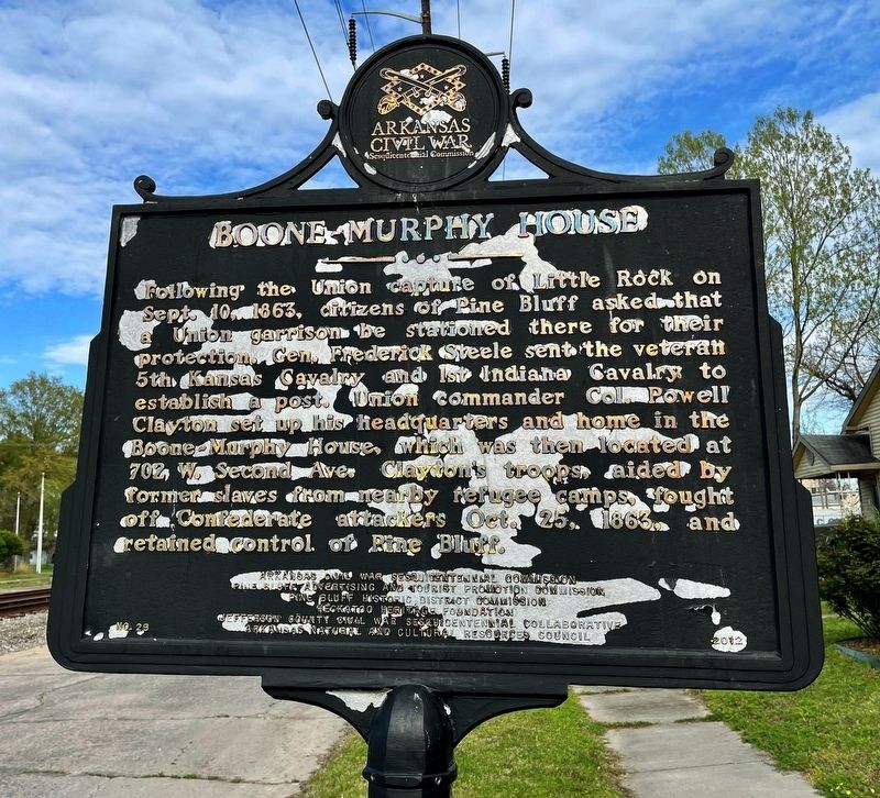 Boone-Murphy House Marker image. Click for full size.