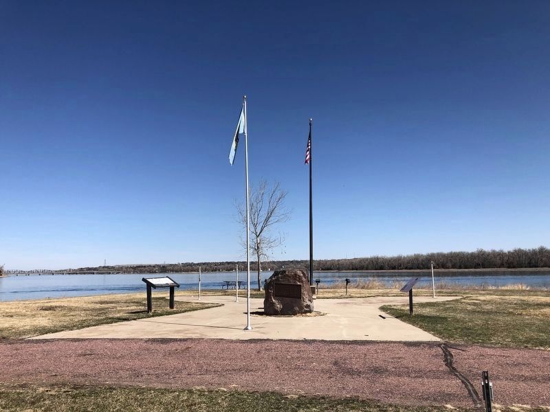 The Lewis and Clark Expedition Markers. Click for full size. The Lewis and Clark Expedition Markers image. Click for full size.