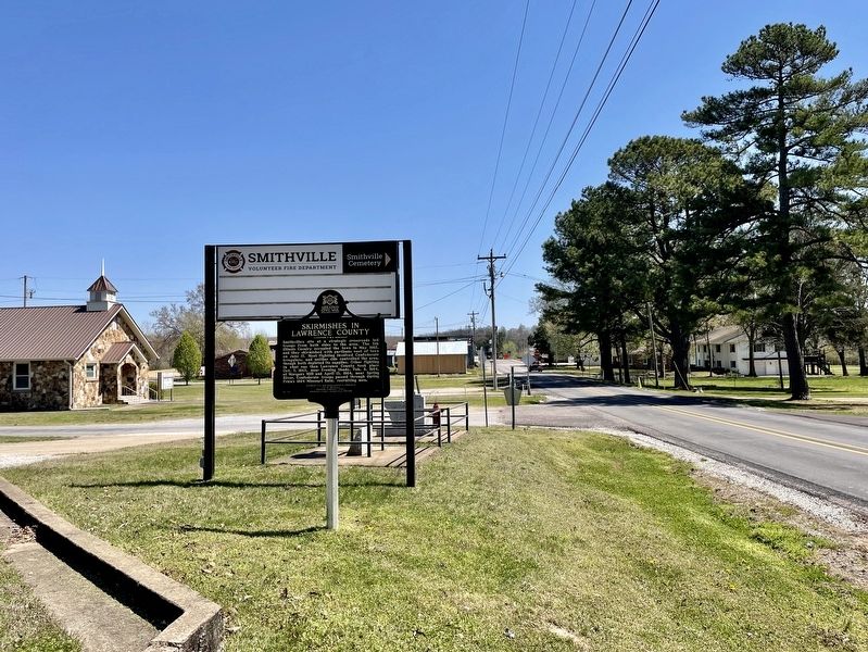 Looking east on State Route 115/117. image. Click for full size.