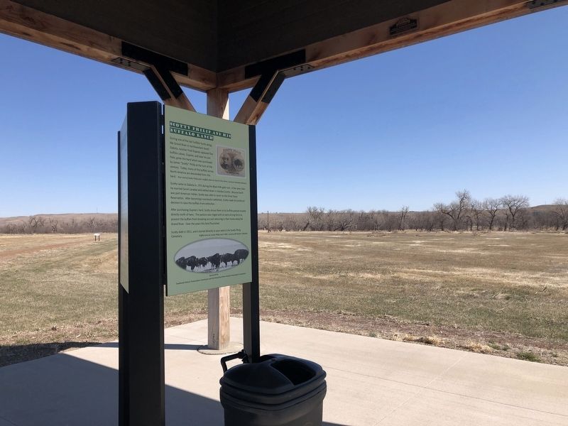 Scotty Philip and His Buffalo Ranch Marker image. Click for full size.