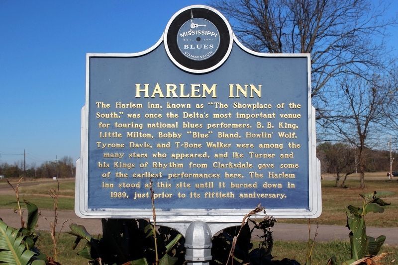 Harlem Inn Marker Side 1 image. Click for full size.