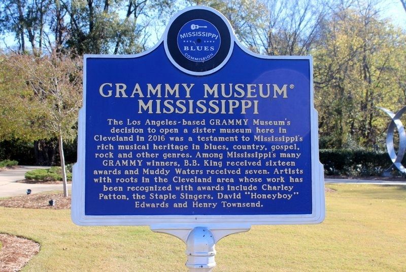 Grammy Museum Mississippi Marker Side 1 image. Click for full size.