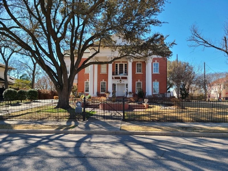 John S. and Rachel W. Heard House and Marker image. Click for full size.