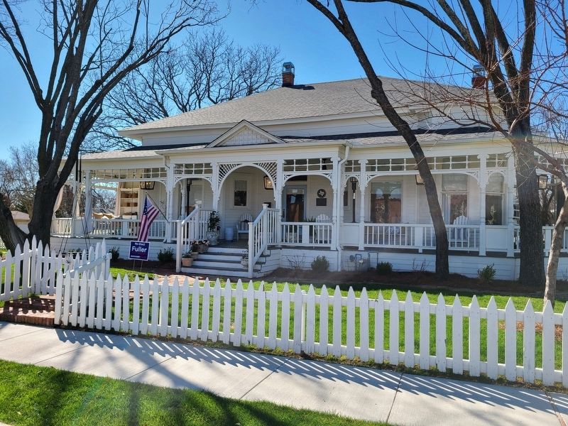 William B. Largent House and Marker. Click for full size. William B. Largent House and Marker image. Click for full size.