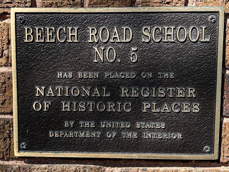 National Register of Historic Places marker image. Click for full size.