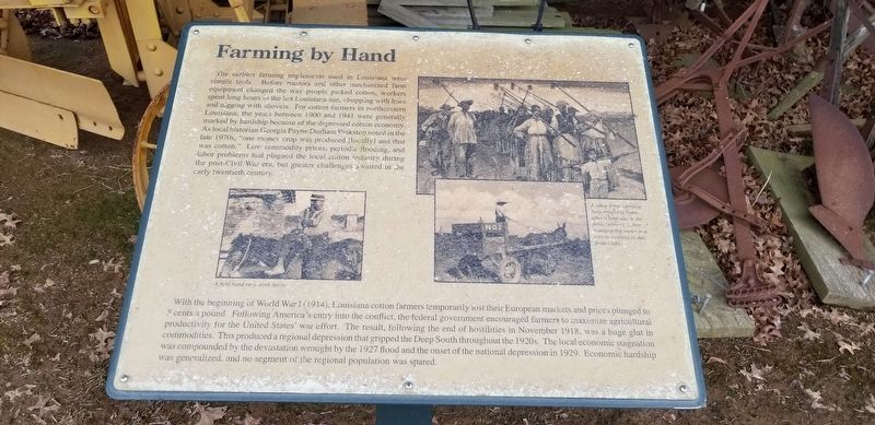 Farming By Hand Marker image. Click for full size.