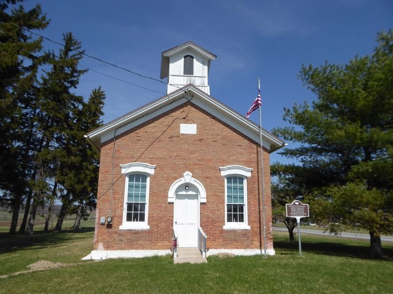 Overackers Corners School. Click for full size. Overackers Corners School image. Click for full size.