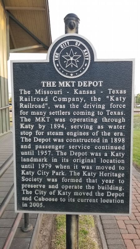 The MKT Depot Marker image. Click for full size.