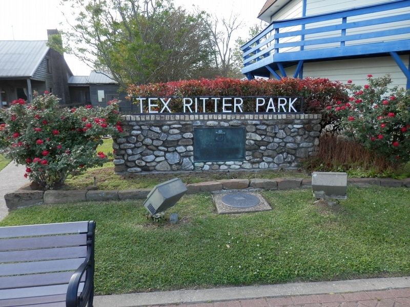 W.M."Tex" Ritter Marker image. Click for full size.