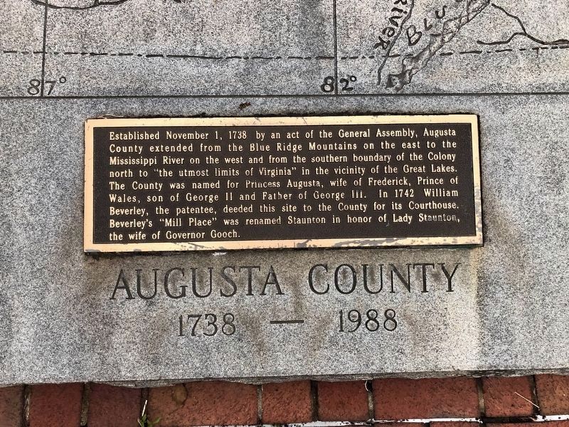 Augusta County Marker image. Click for full size.