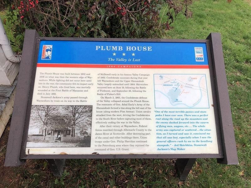 Plumb House Marker image. Click for full size.