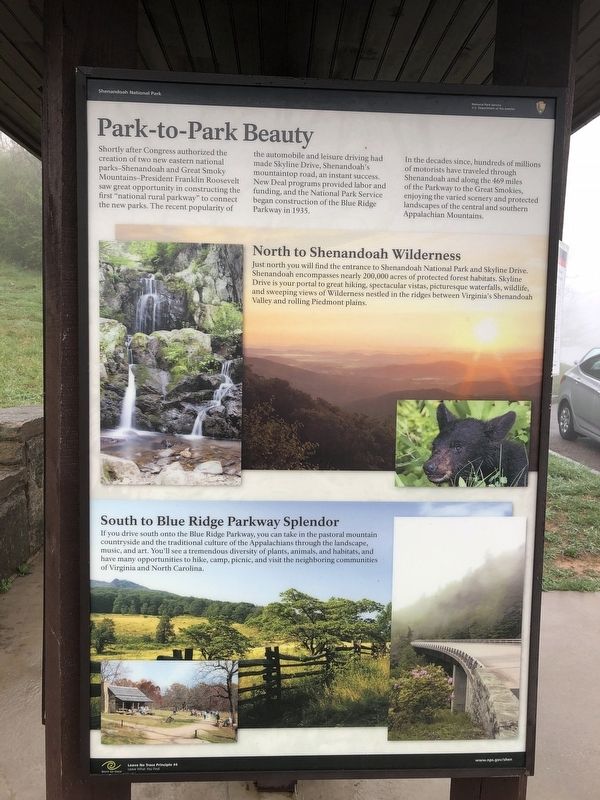 Park-to-Park Beauty Marker image. Click for full size.