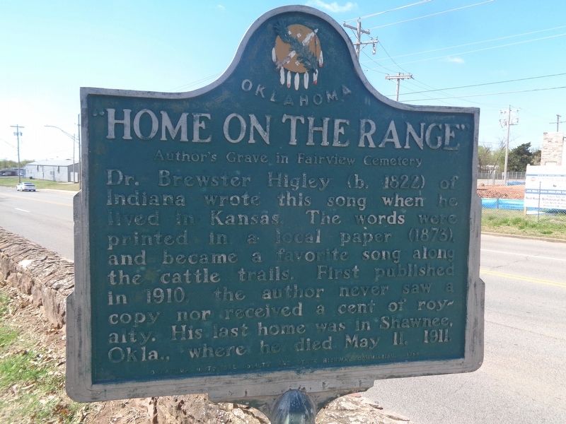 Home on the Range Marker image. Click for full size.