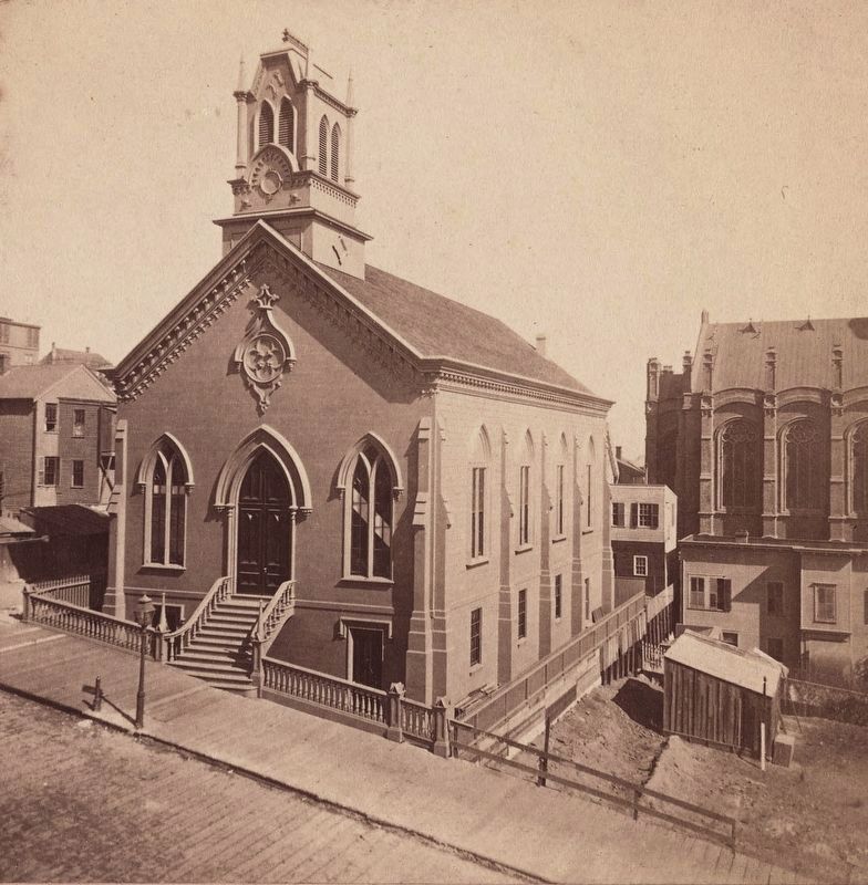 Original Site of Third Baptist Church image. Click for full size.