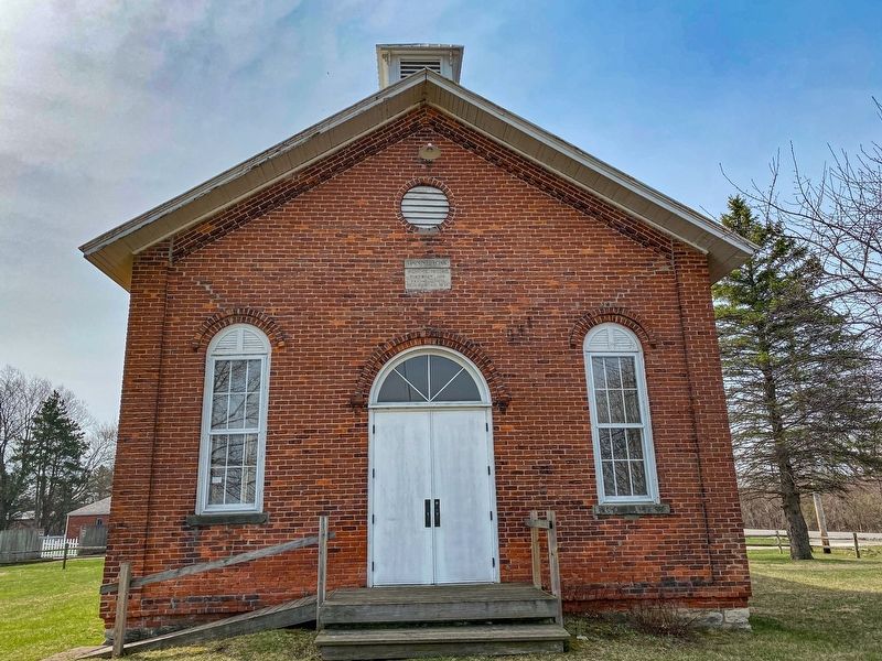 Historic Banner Oak School. Click for full size. Historic Banner Oak School image. Click for full size.