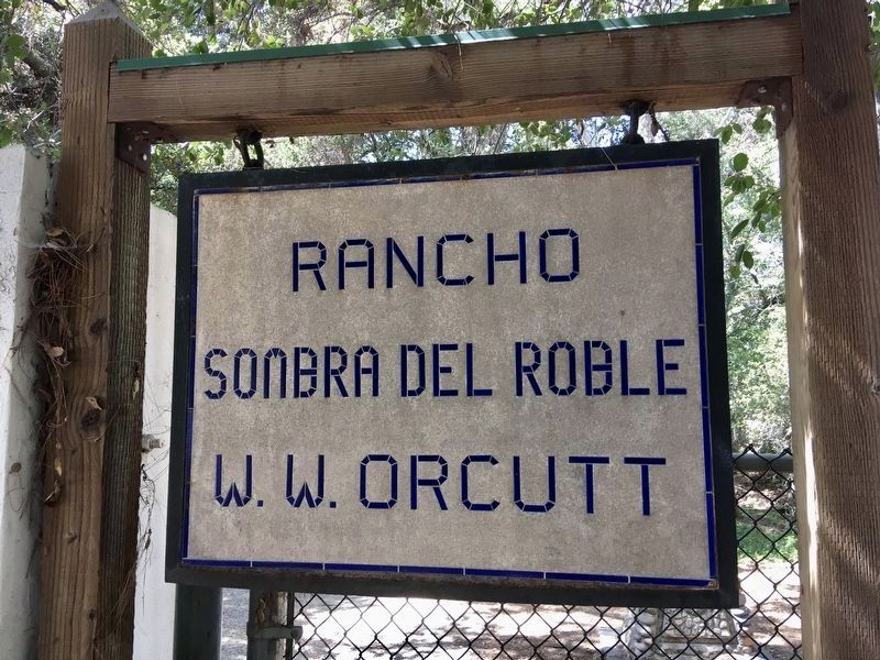 Orcutt Ranch Sign image. Click for full size.