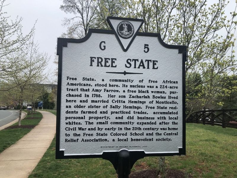 Free State Marker image. Click for full size.