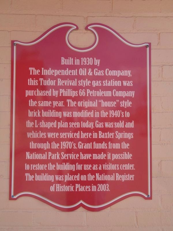 Phillips 66 Petroleum Company Gas Station Marker image. Click for full size.