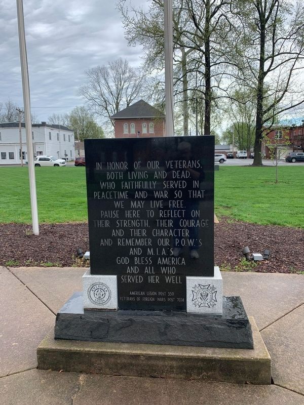 Veterans Memorial. Click for full size. Veterans Memorial image. Click for full size.