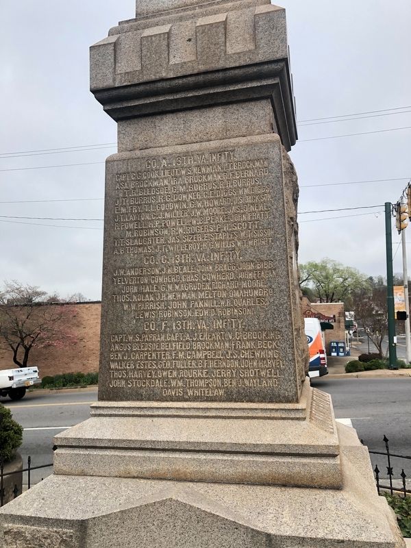 Confederate Dead Marker image. Click for full size.