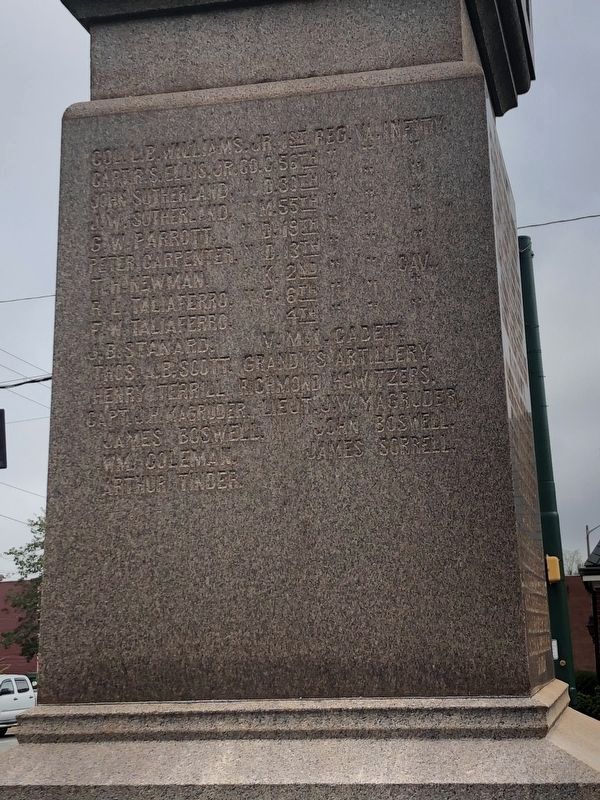 Confederate Dead Marker image. Click for full size.