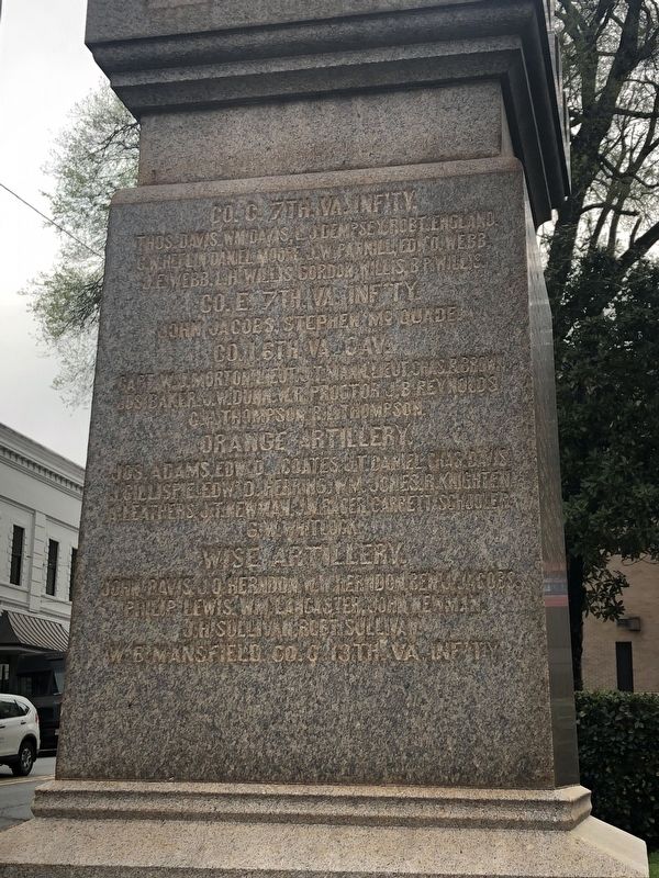 Confederate Dead Marker image. Click for full size.