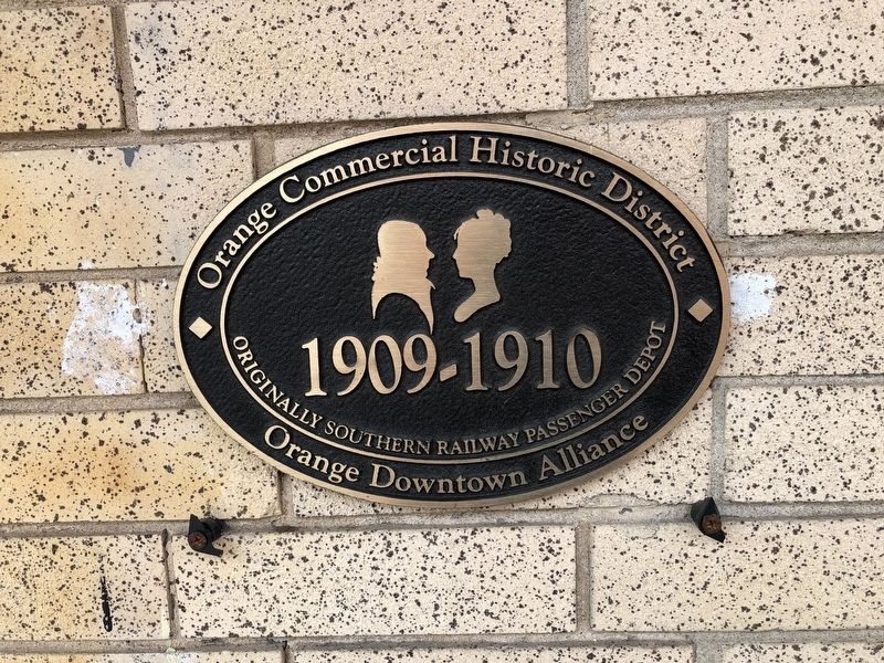 Orange County Visitor Center Marker image. Click for full size.