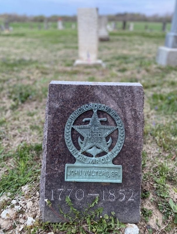 Grave of John Walters image. Click for full size.