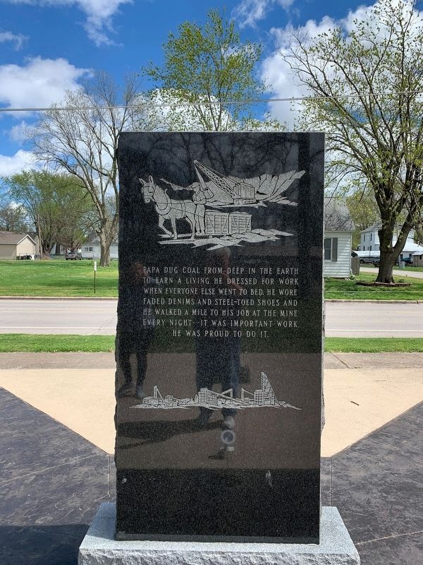Dedicated to Coal Miners of Southern Illinois Marker image. Click for full size.