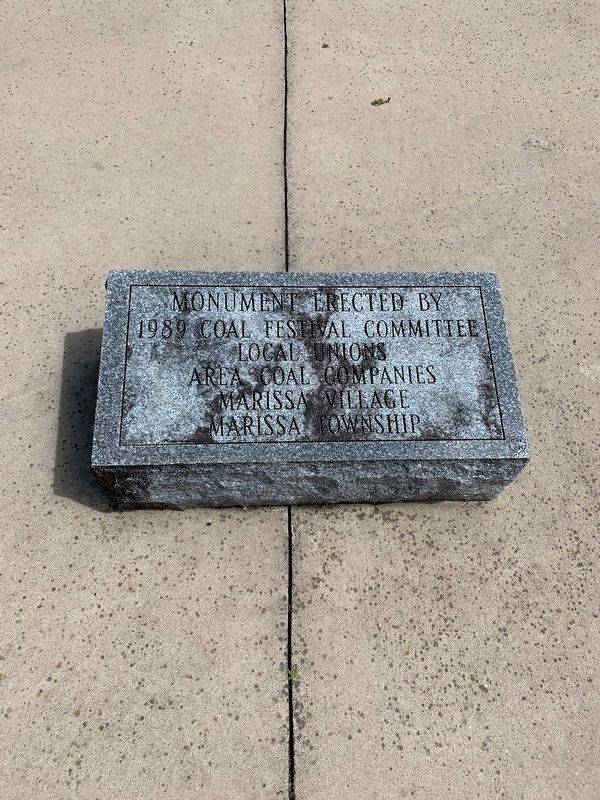 Dedicated to Coal Miners of Southern Illinois Marker image. Click for full size.