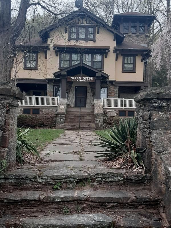 Indian Steps Museum image. Click for full size.