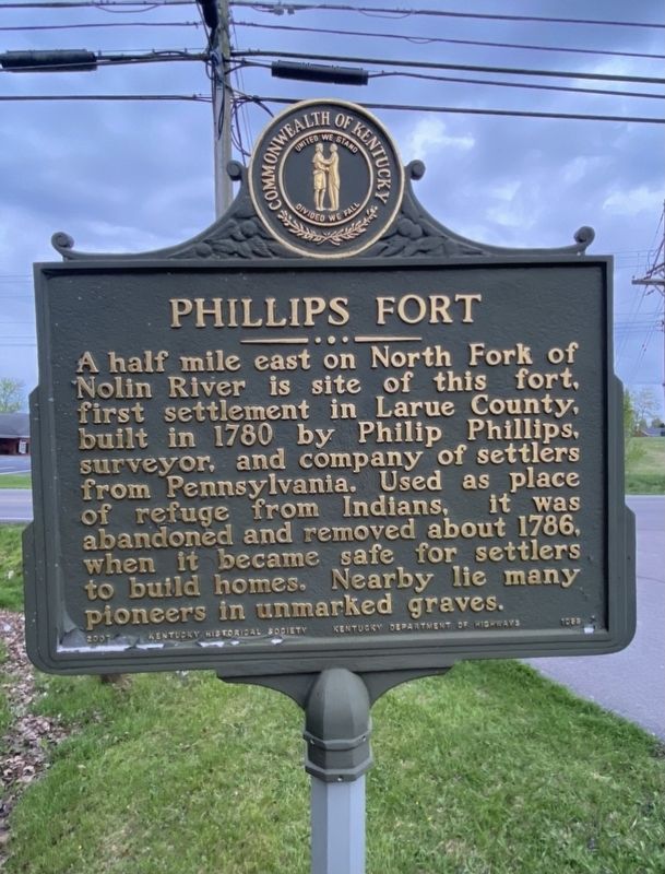 Phillips Fort Marker image. Click for full size.