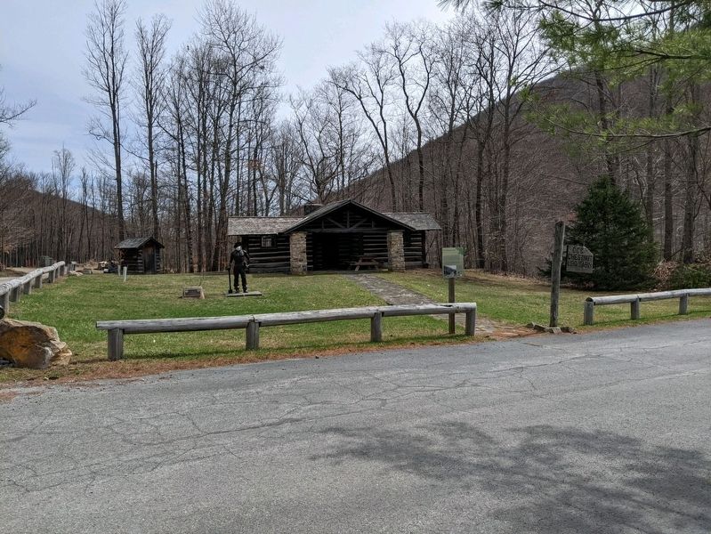 CCC Chestnut Cabin Marker image. Click for full size.