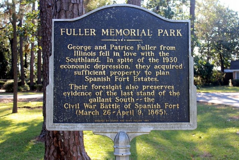 Fuller Memorial Park Marker image. Click for full size.